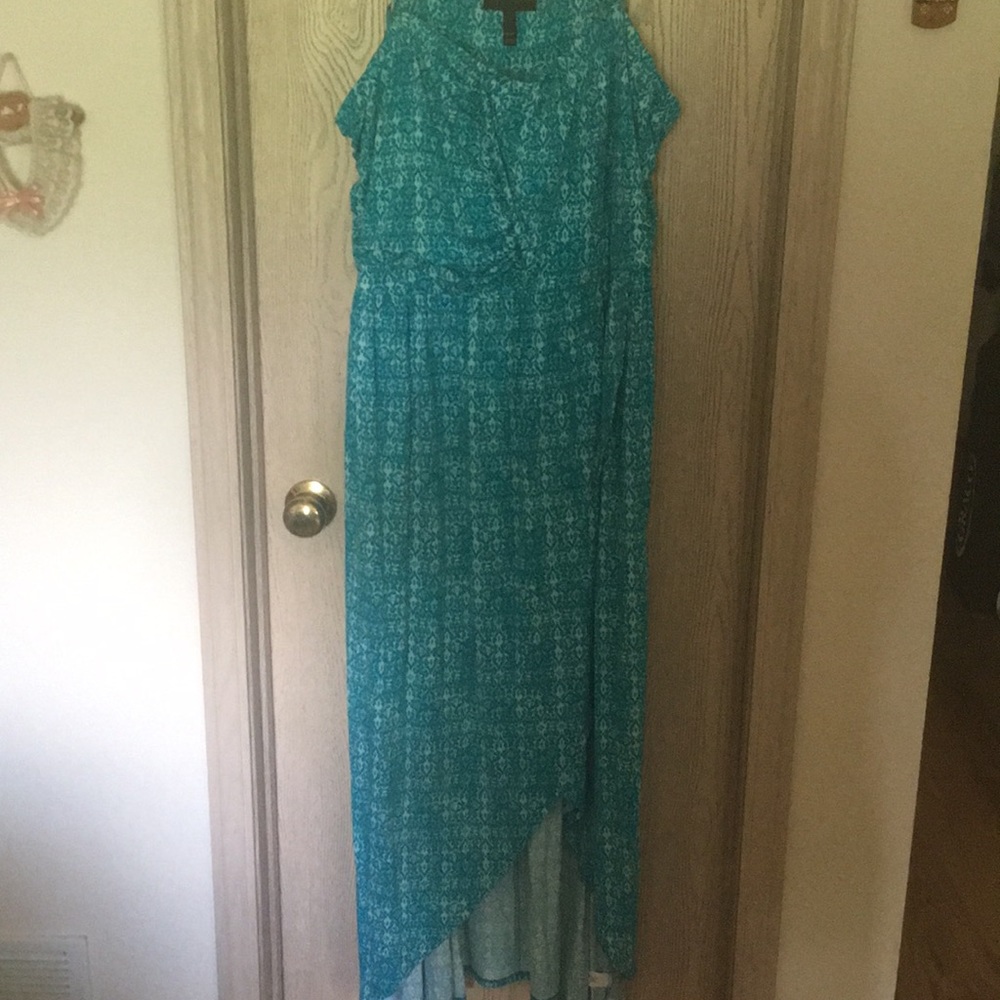 Lane Bryant hi-lo maxi dress